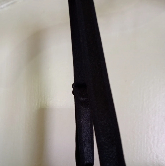 Warners no side effects padded black bra women's size 34 B - Picture 7 of 8